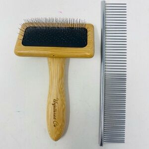 Macrame Brush and Comb Set